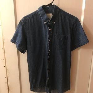 Saturday’s Men’s Denim Short Sleeve Shirt